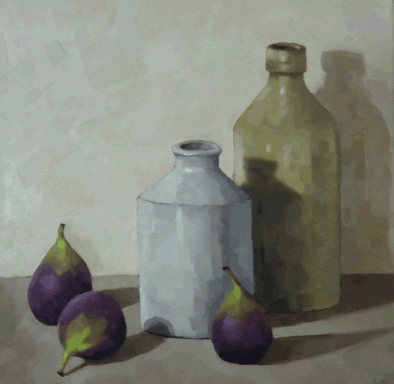 Figs and Bottles - SOLD