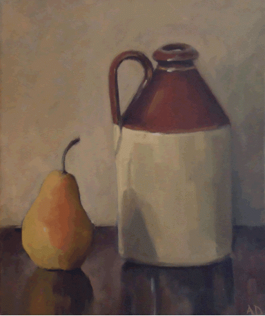 Pear and Jug - SOLD