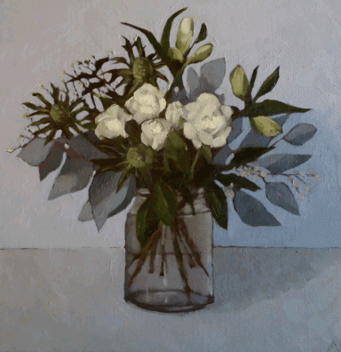 White Roses - SOLD